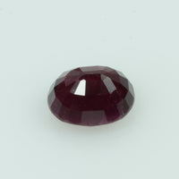 1.03 Cts Natural Burma Ruby Loose Gemstone Oval Cut