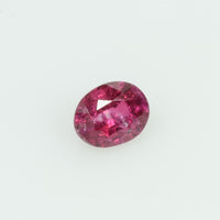 0.29 Cts Natural Burma Ruby Loose Gemstone Oval Cut