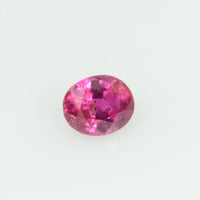 0.34 Cts Natural Burma Ruby Loose Gemstone Oval Cut