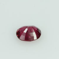 0.49 Cts Natural Burma Ruby Loose Gemstone Oval Cut