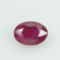 0.97 Cts Natural Burma Ruby Loose Gemstone Oval Cut