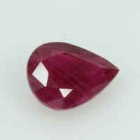 1.50 Cts Natural Burma Ruby Loose Gemstone Pear Cut