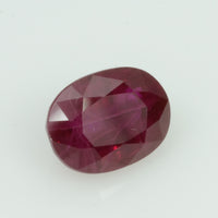 1.50 Cts Natural Burma Ruby Loose Gemstone Oval Cut