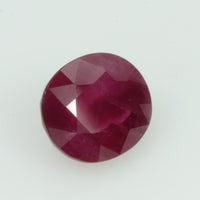 1.70 Cts Natural Burma Ruby Loose Gemstone Oval Cut