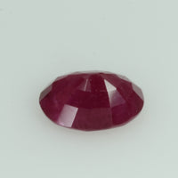 1.05 Cts Natural Burma Ruby Loose Gemstone Oval Cut