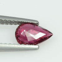 0.82 cts Natural Ruby Loose Gemstone Pear Cut