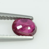 0.85 cts Natural Ruby Loose Gemstone Oval Cut