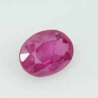1.25 cts Natural Burma Ruby Loose Gemstone Oval Cut