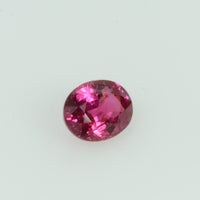 0.38 Cts Natural Burma Ruby Loose Gemstone Oval Cut