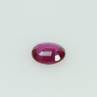 0.25 Cts Natural Burma Ruby Loose Gemstone Oval Cut
