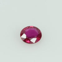 0.25 Cts Natural Burma Ruby Loose Gemstone Oval Cut