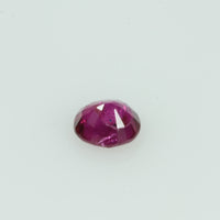 0.24 Cts Natural Burma Ruby Loose Gemstone Oval Cut