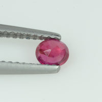0.28 Cts Natural Burma Ruby Loose Gemstone Oval Cut