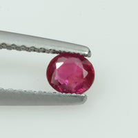 0.28 Cts Natural Burma Ruby Loose Gemstone Oval Cut