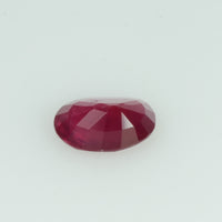 0.60 Cts Natural Burma Ruby Loose Gemstone Oval Cut