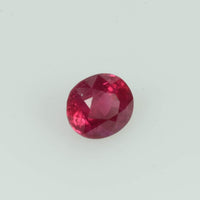 0.38 Cts Natural Vietnam Ruby Loose Gemstone Oval Cut