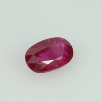 0.53 Cts Natural Vietnam Ruby Loose Gemstone Oval Cut