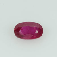 0.53 Cts Natural Vietnam Ruby Loose Gemstone Oval Cut