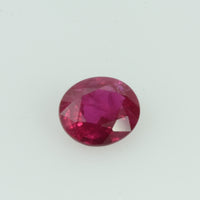 0.39 Cts Natural Vietnam Ruby Loose Gemstone Oval Cut