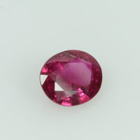 0.55 Cts Natural Vietnam Ruby Loose Gemstone Oval Cut