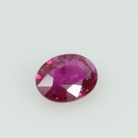 0.48 Cts Natural Vietnam Ruby Loose Gemstone Oval Cut