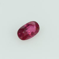 0.32 Cts Natural Vietnam Ruby Loose Gemstone Oval Cut