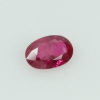 0.45 Cts Natural Vietnam Ruby Loose Gemstone Oval Cut