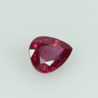 0.61 cts Natural Vietnam Ruby Loose Gemstone Pear Cut