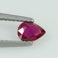 0.37 cts Natural Vietnam Ruby Loose Gemstone Pear Cut