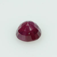 0.96 Cts Natural Burma Ruby Loose Gemstone Roundish Oval Cut