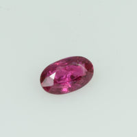 0.25 Cts Natural Burma Ruby Loose Gemstone Oval Cut