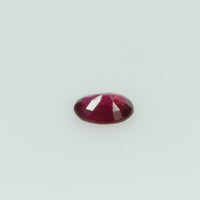 0.12 Cts Natural Burma Ruby Loose Gemstone Oval Cut