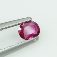 0.27 Cts Natural Burma Ruby Loose Gemstone Oval Cut