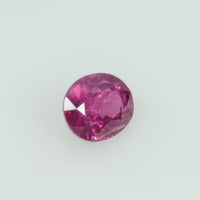 0.33 Cts Natural Burma Ruby Loose Gemstone Oval Cut