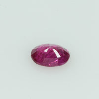 0.36 Cts Natural Burma Ruby Loose Gemstone Oval Cut