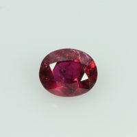 0.49 Cts Natural Burma Ruby Loose Gemstone Oval Cut