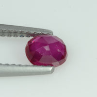 0.90 Cts Natural Burma Ruby Loose Gemstone Oval Cut