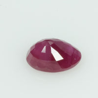 0.97 Cts Natural Burma Ruby Loose Gemstone Oval Cut