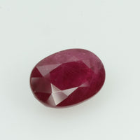 1.09 Cts Natural Burma Ruby Loose Gemstone Oval Cut