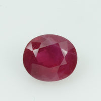 1.07 Cts Natural Burma Ruby Loose Gemstone Oval Cut