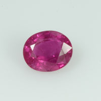 0.99 Cts Natural Burma Ruby Loose Gemstone Oval Cut
