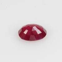 0.60 Cts Natural Burma Ruby Loose Gemstone Oval Cut