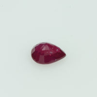 0.33 Cts Natural Ruby Loose Gemstone Pear Cut