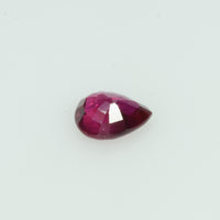 0.29 Cts Natural Ruby Loose Gemstone Pear Cut