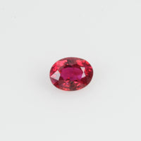 0.18 Cts Natural Ruby Loose Gemstone Oval Cut