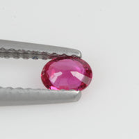 0.27 Cts Natural Ruby Loose Gemstone Oval Cut