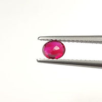 0.43 Cts Natural Ruby Loose Gemstone Oval Cut