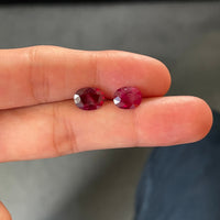 3.06 cts Natural Madagascar Ruby Loose Gemstone Oval Cut | GRS Certified