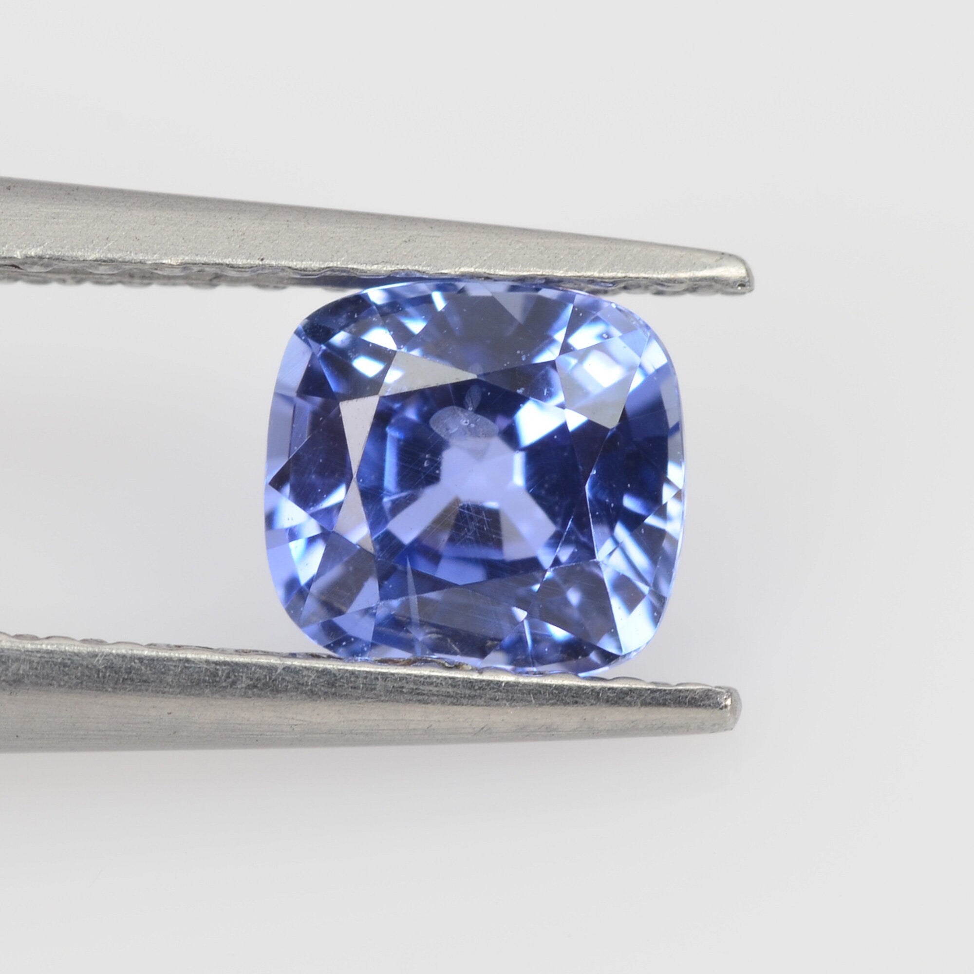 10 Carat Natural Flawless Ceylon Blue Sapphire - Cushion Cut, EGL Certified Loose Gem