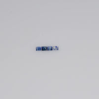 1.4-4.3 MM Natural Princess Cut Blue Sapphire Loose Gemstone